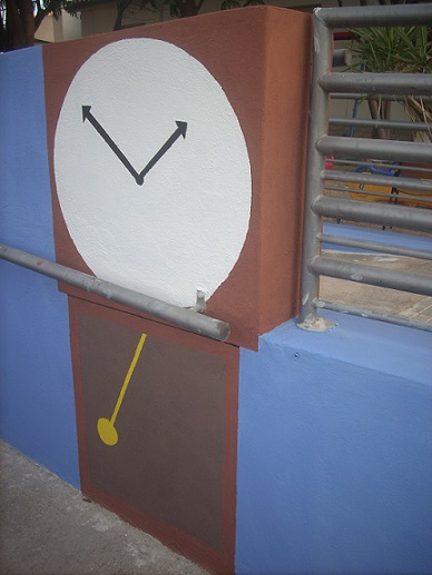 The clock